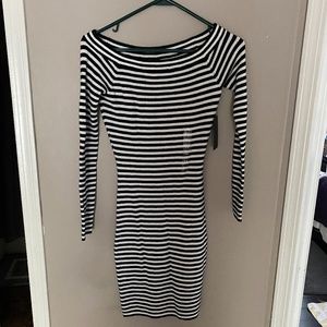 Black and white Guess dress